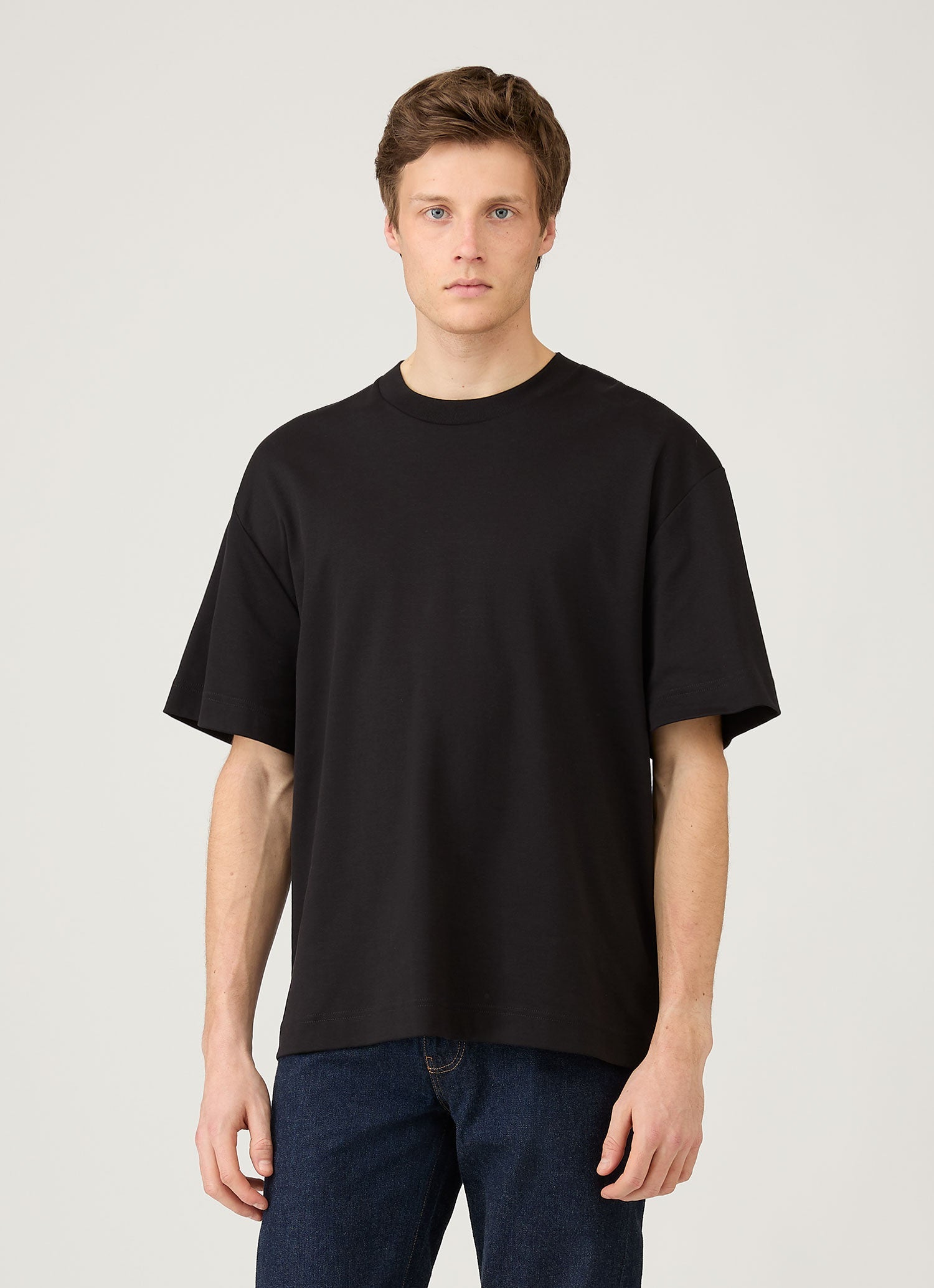 Men's Oversized Heavyweight T-shirt in Black