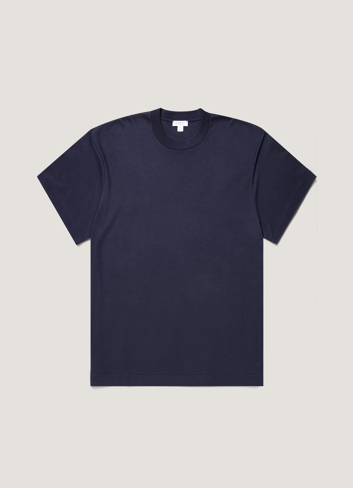 Men's Oversized Heavyweight T-shirt in Navy