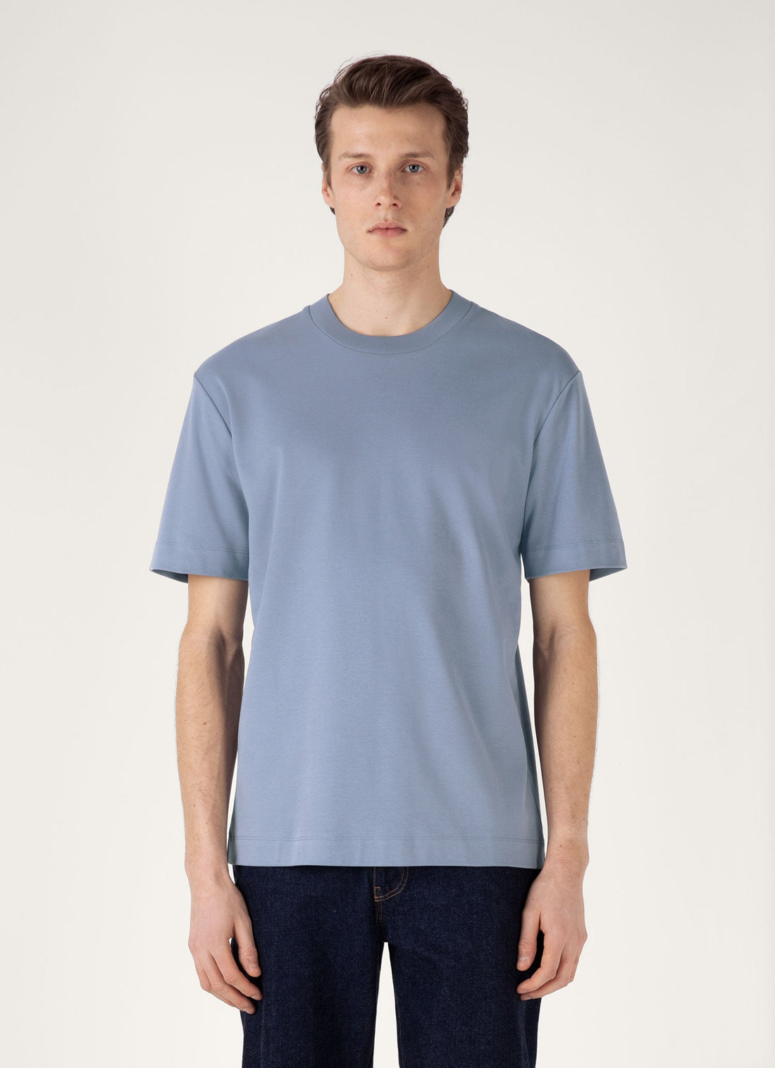 Men's Relaxed Fit Heavyweight T-shirt in Vintage Blue
