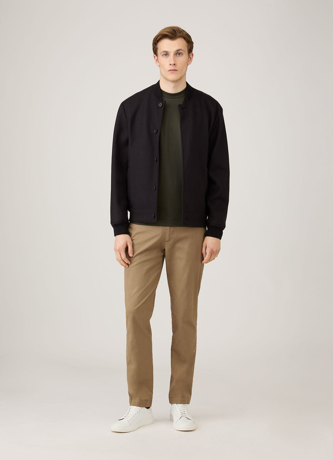 Men's Relaxed Fit Heavyweight T-shirt in Dark Green