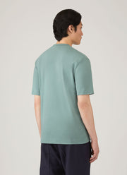 Men's Relaxed Fit Heavyweight T-shirt in Steel Green