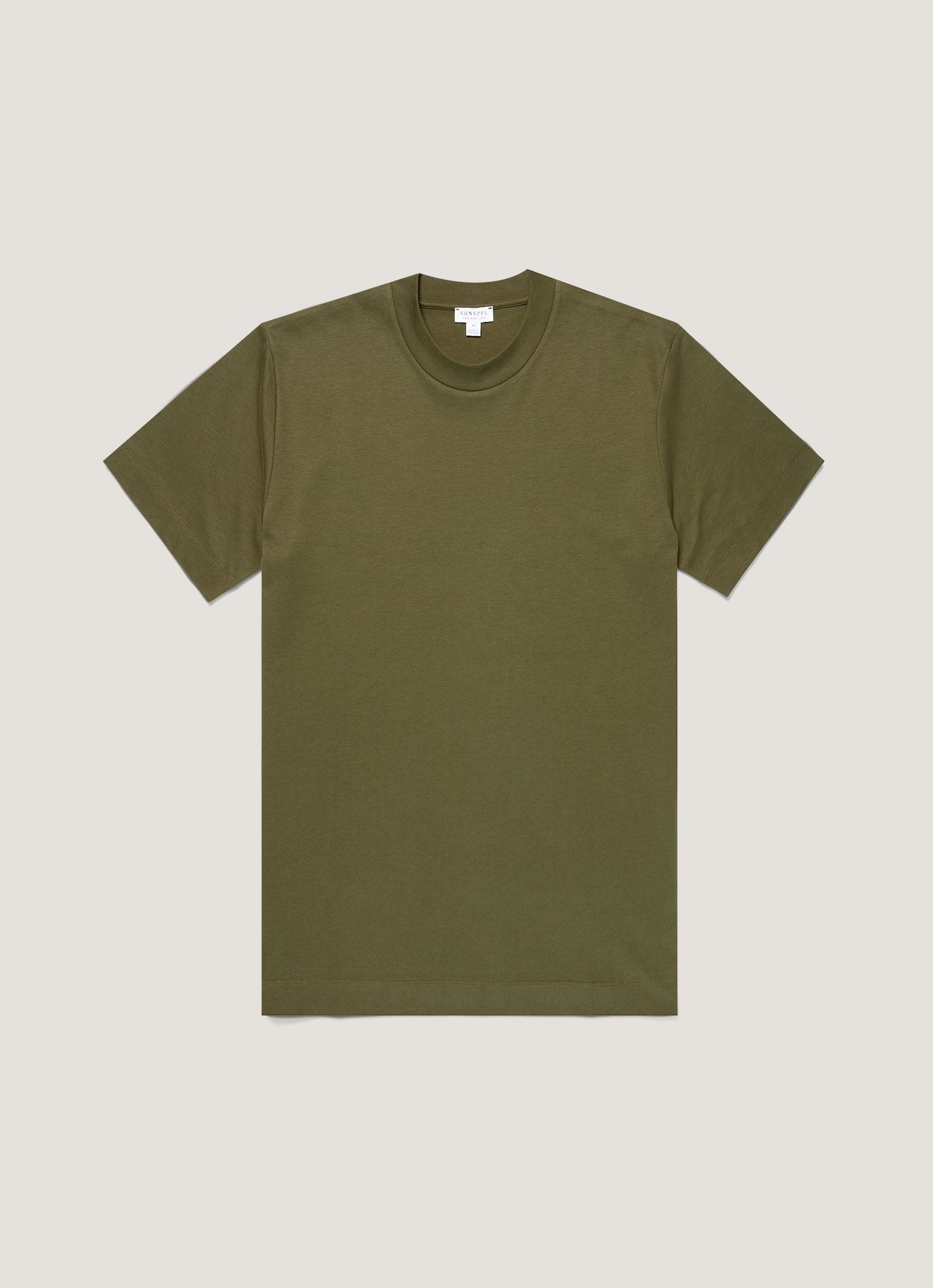 Men's Relaxed Fit Heavyweight T-shirt in Deep Olive
