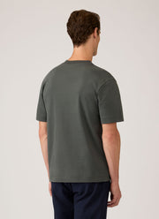 Men's Relaxed Fit Heavyweight T-shirt in Slate Green