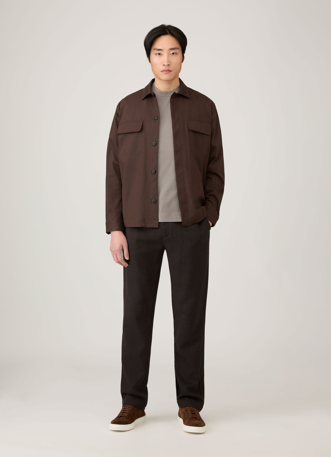 Men's Relaxed Fit Heavyweight T-shirt in Iron Grey