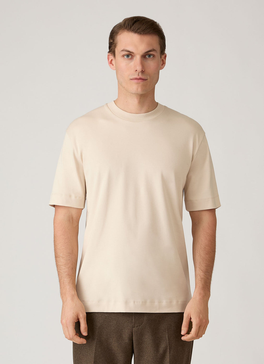 Men's Relaxed Fit Heavyweight T-shirt in Swansdown