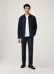 Men's Long Sleeve Heavyweight T-shirt in White