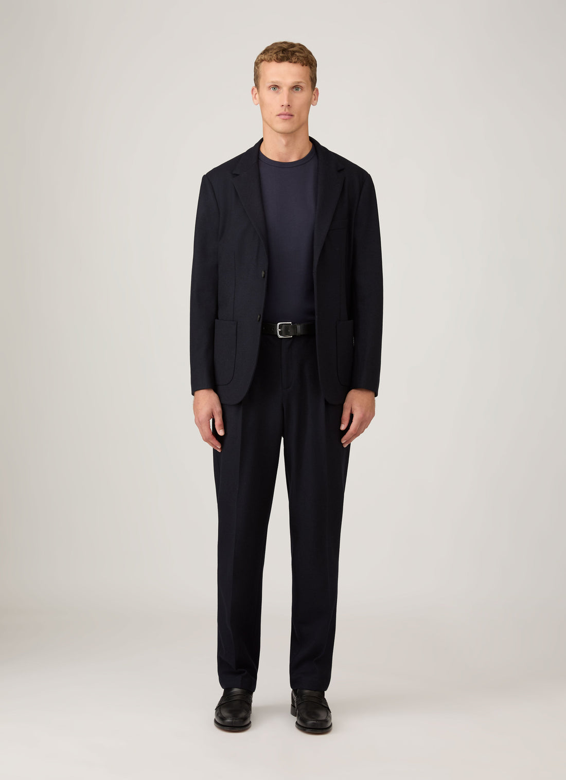 Men's Single Jersey T-shirt in Navy