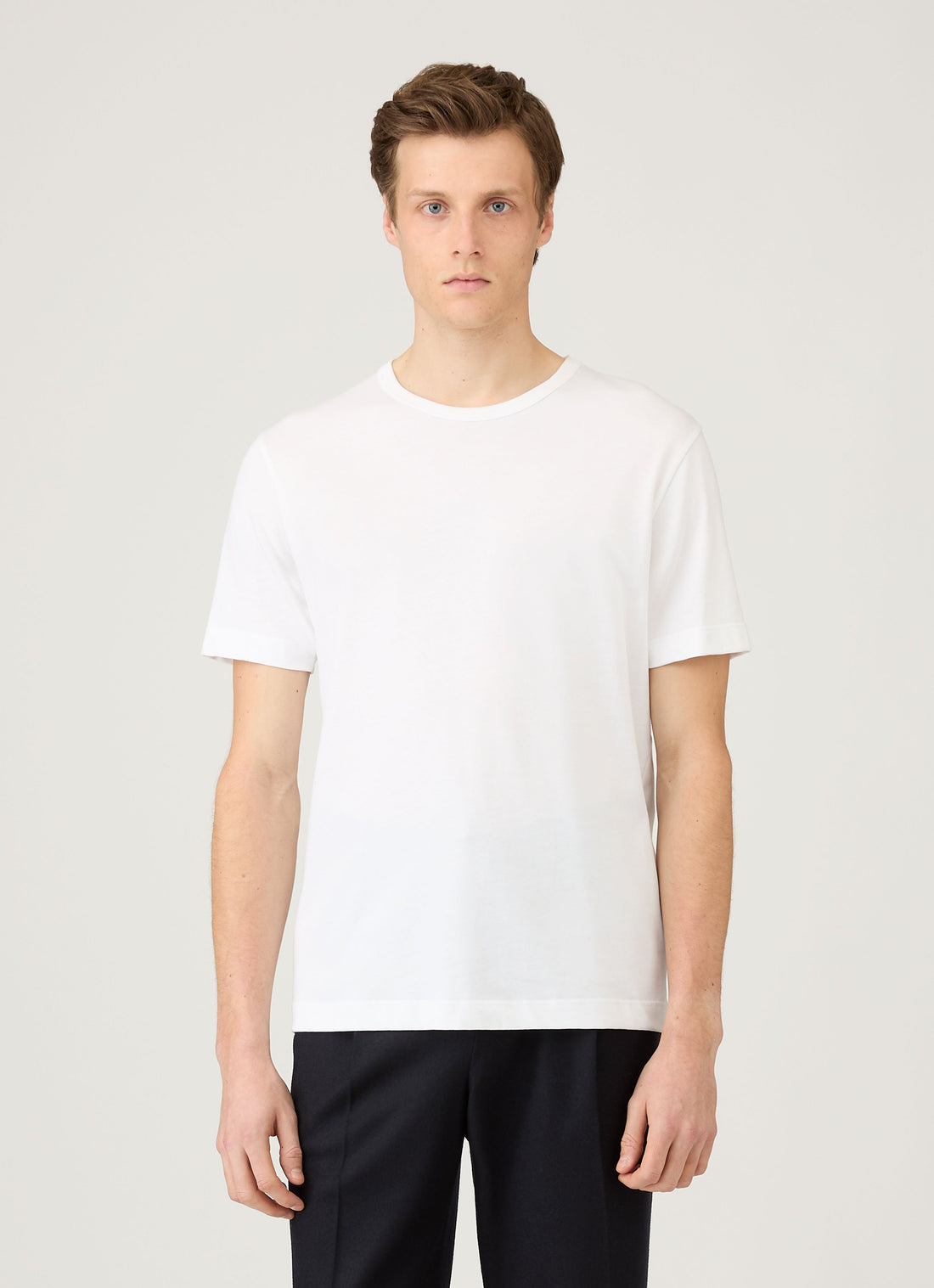 Men's Single Jersey T-shirt in White