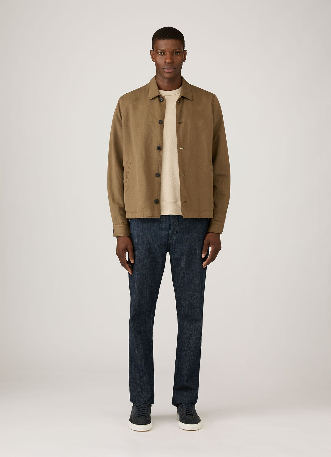 Men's Long Sleeve Cellulock Crew Neck in Hazelwood