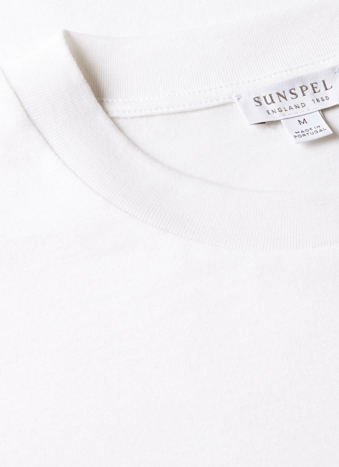 Men's Silk Cotton Cashmere T-shirt in White