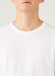 Men's Long Sleeve Heavyweight Jersey T-shirt in White