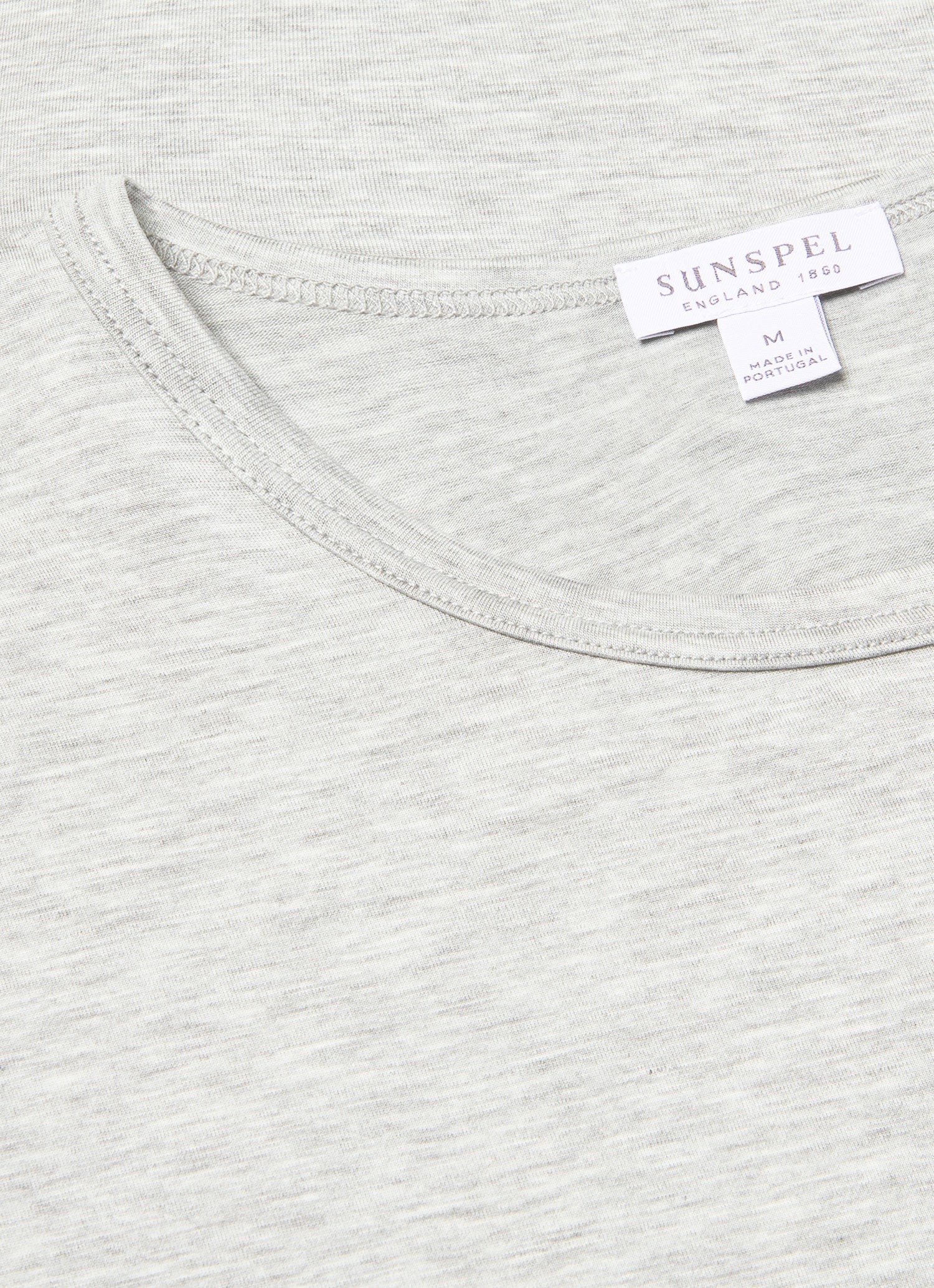 Men's Tencel™ T-shirt in Grey Melange