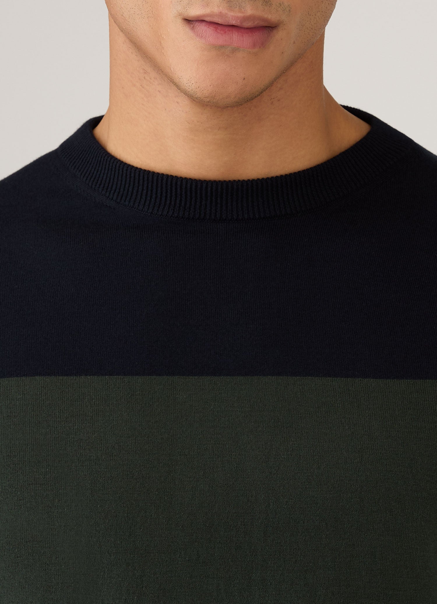Men's Sunspel x Paul Weller Jumper in Forest
