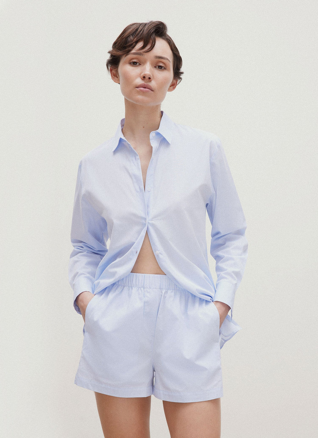 Relaxed Poplin Boxer Short