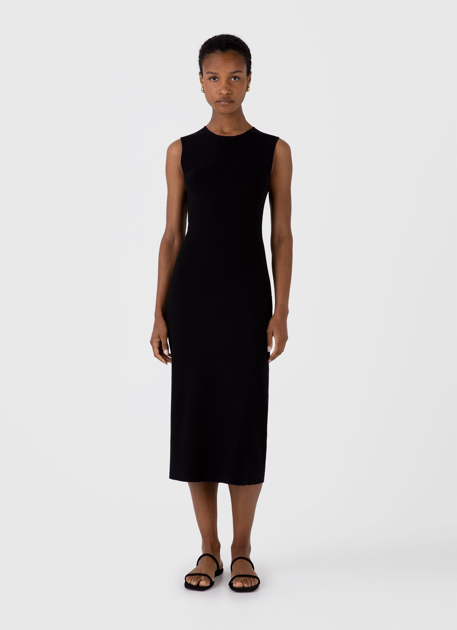 midi viscose dress with golden buttons :: LICHI perfect for the fashion Max Mara | Woman -