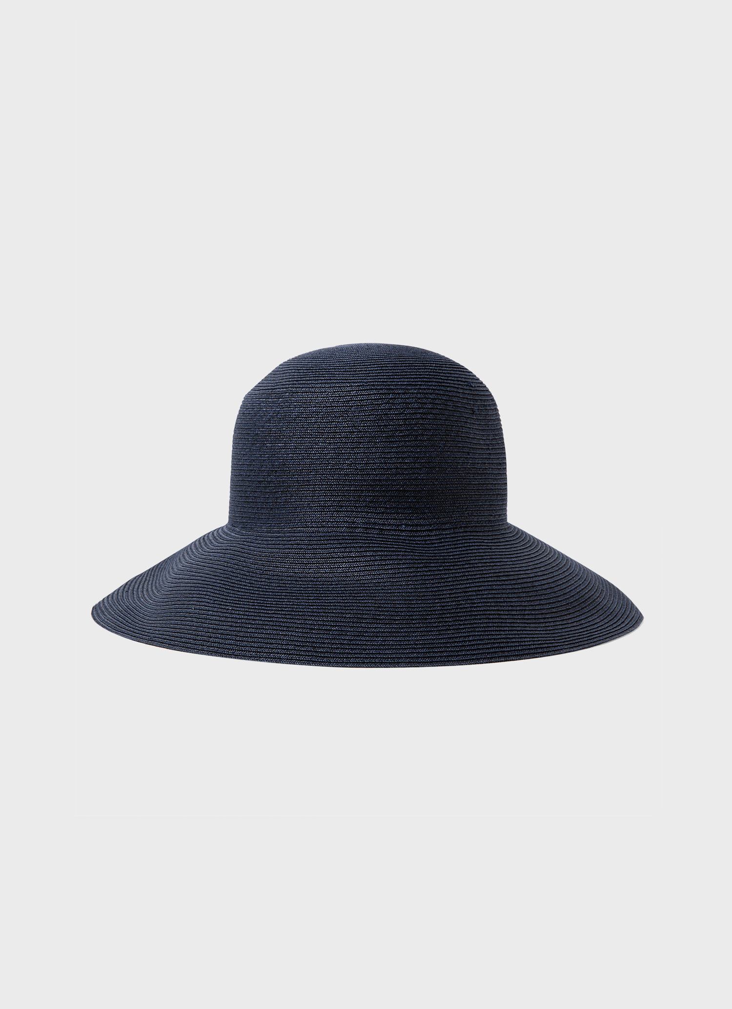 Women's Kijima Takayuki and Sunspel Paper Hat in Navy