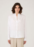 Women's Linen Shirt in White