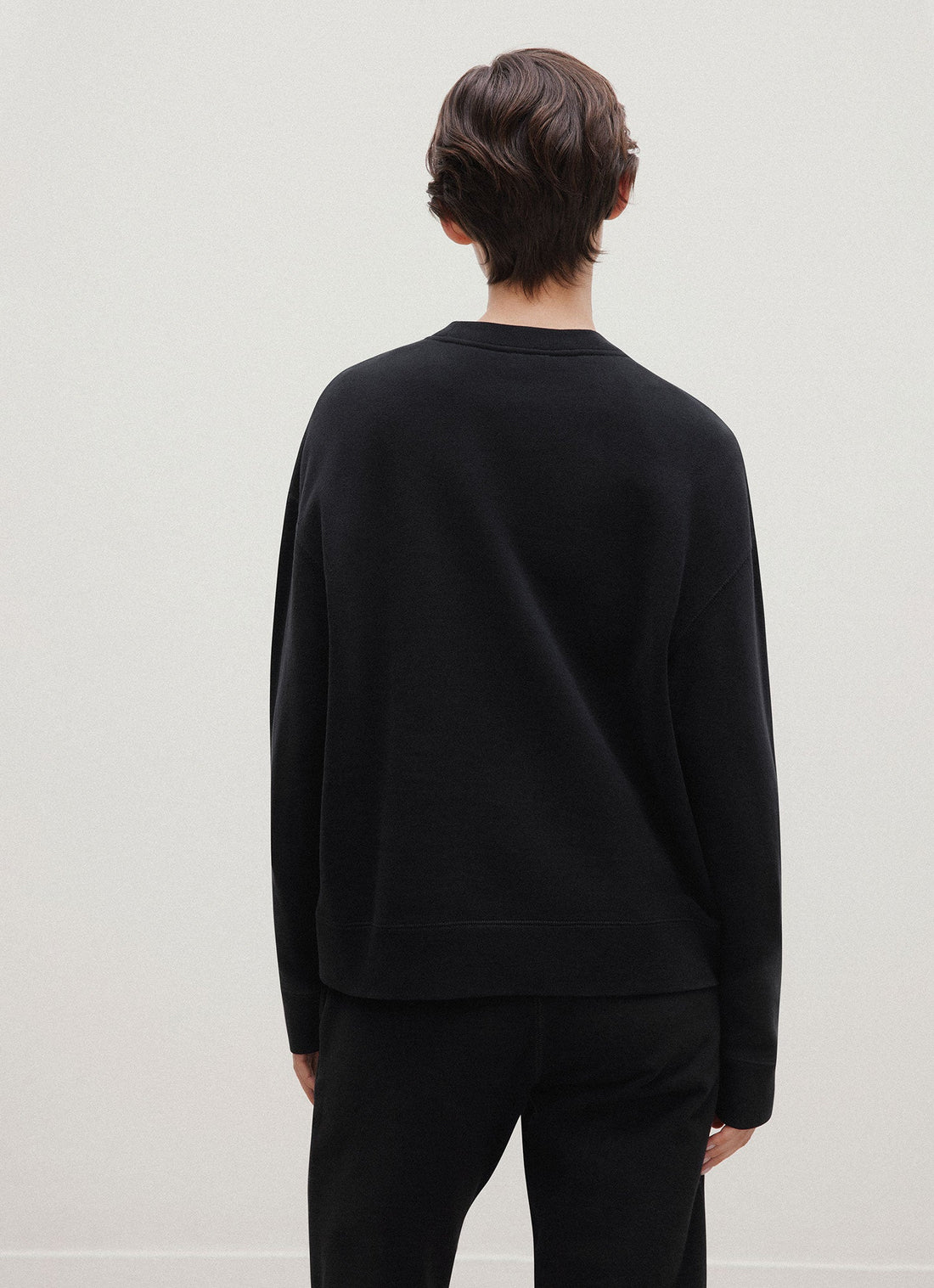 Relaxed Loopback Sweatshirt