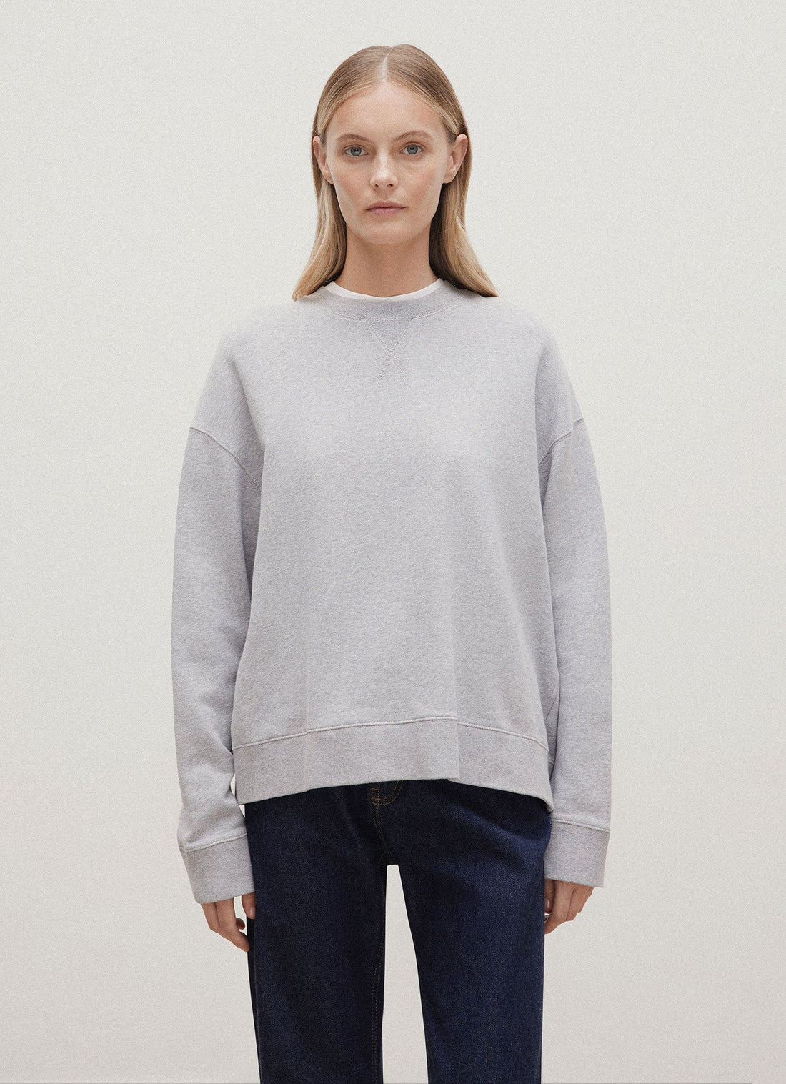 Relaxed Loopback Sweatshirt