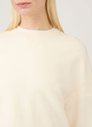 Women's Relaxed Loopback Sweatshirt in Undyed
