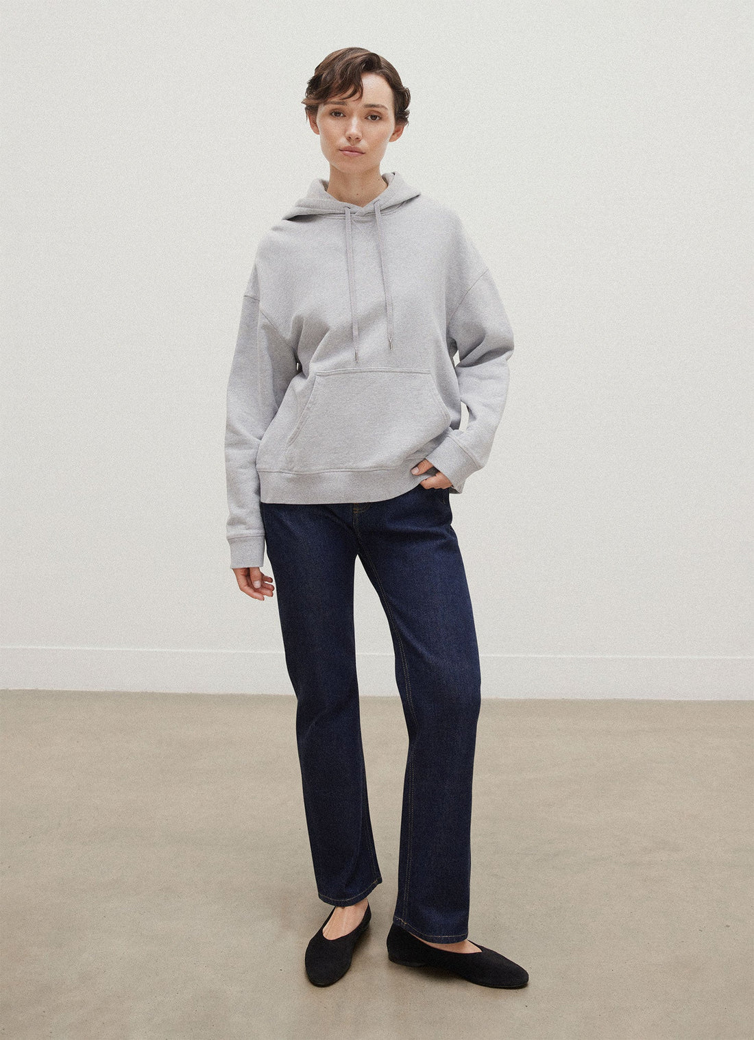 Relaxed Loopback Hoodie