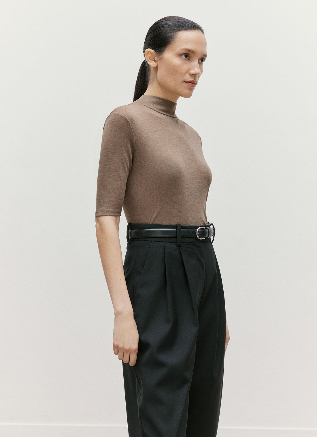 Mock Neck Top