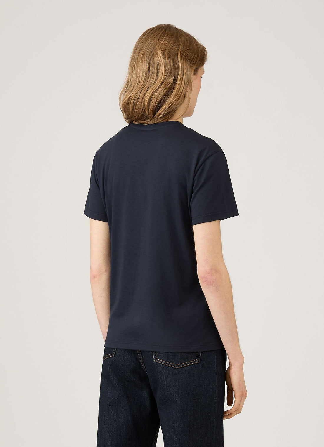 Women's Boy Fit T-shirt in Midnight Navy