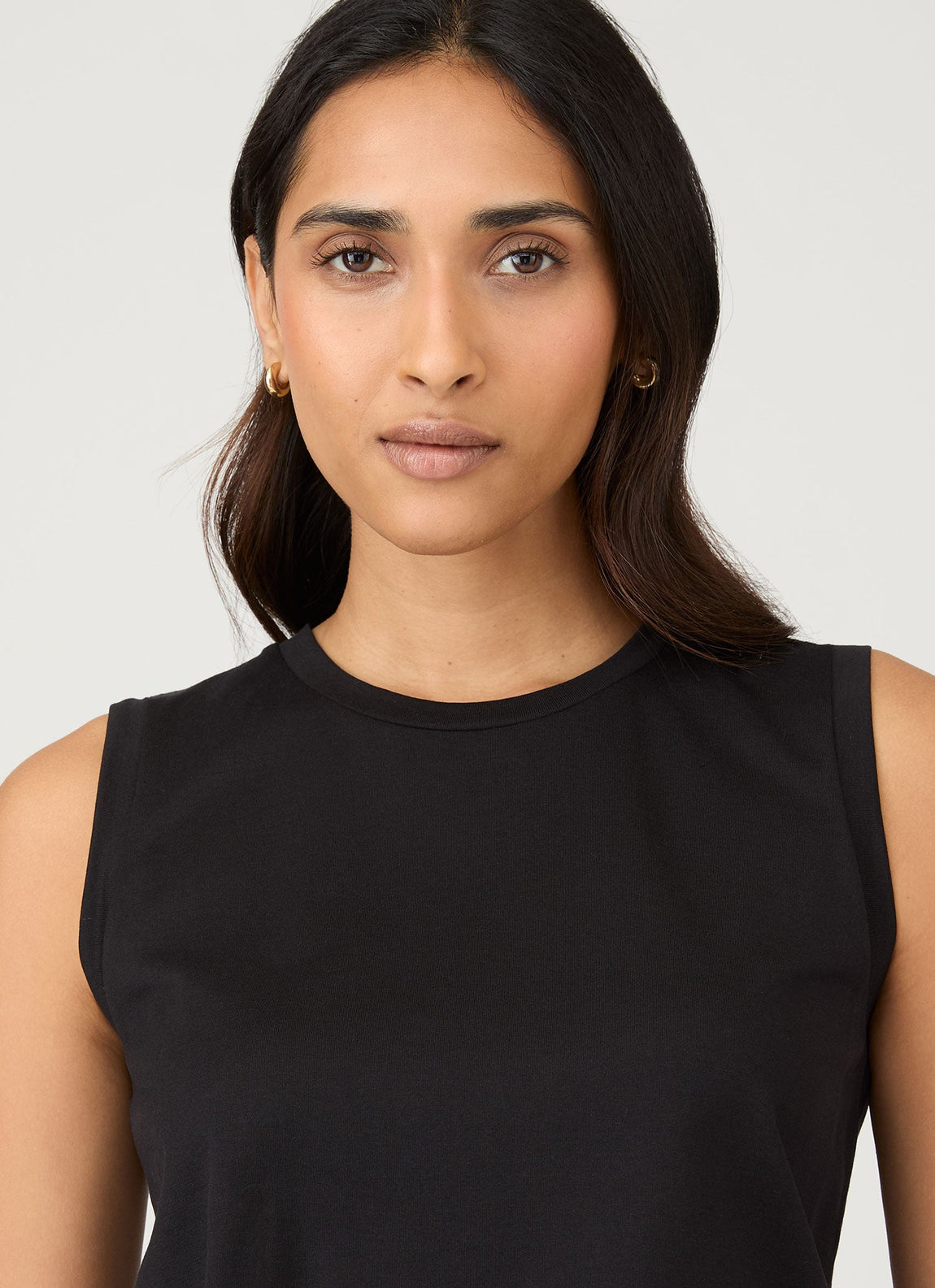 Women's Boy Fit Tank in Black