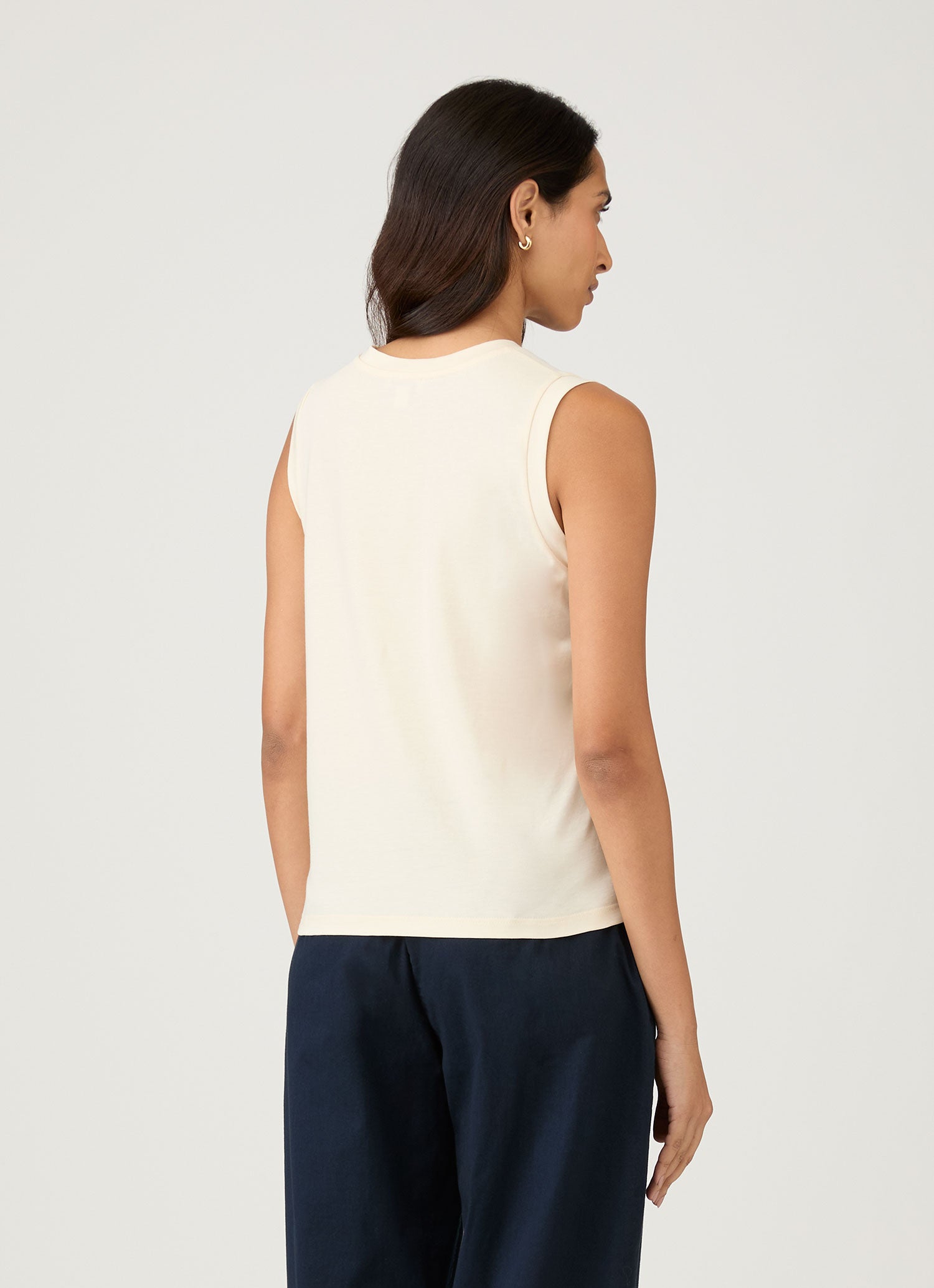 Women's Boyfit Tank in Undyed