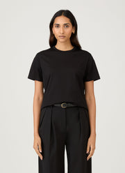 Women's Relaxed Fit T-shirt in Black