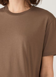 Women's Boy Fit T-shirt in Dark Cedar