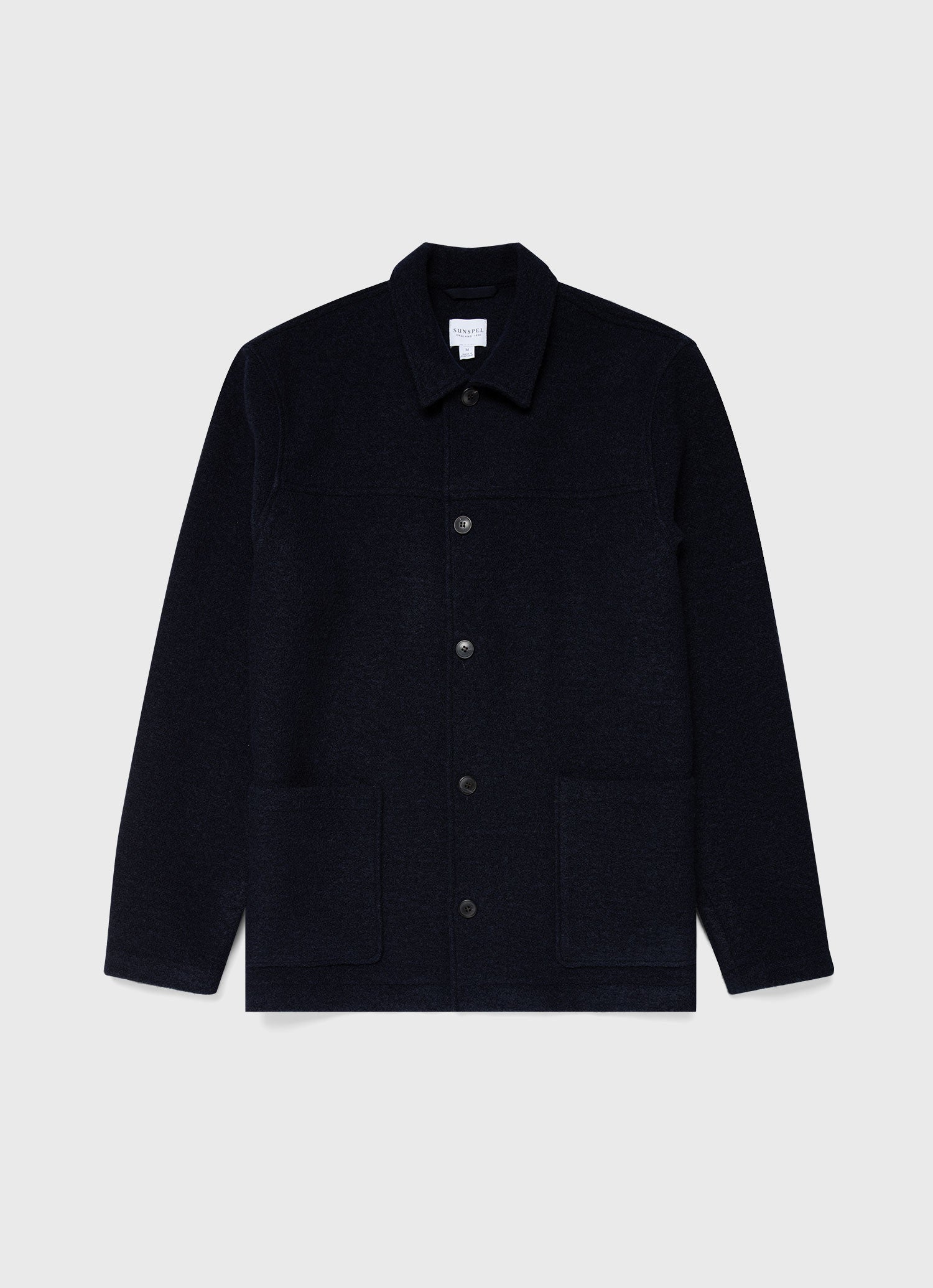 Men's Wool Donkey Jacket in Navy
