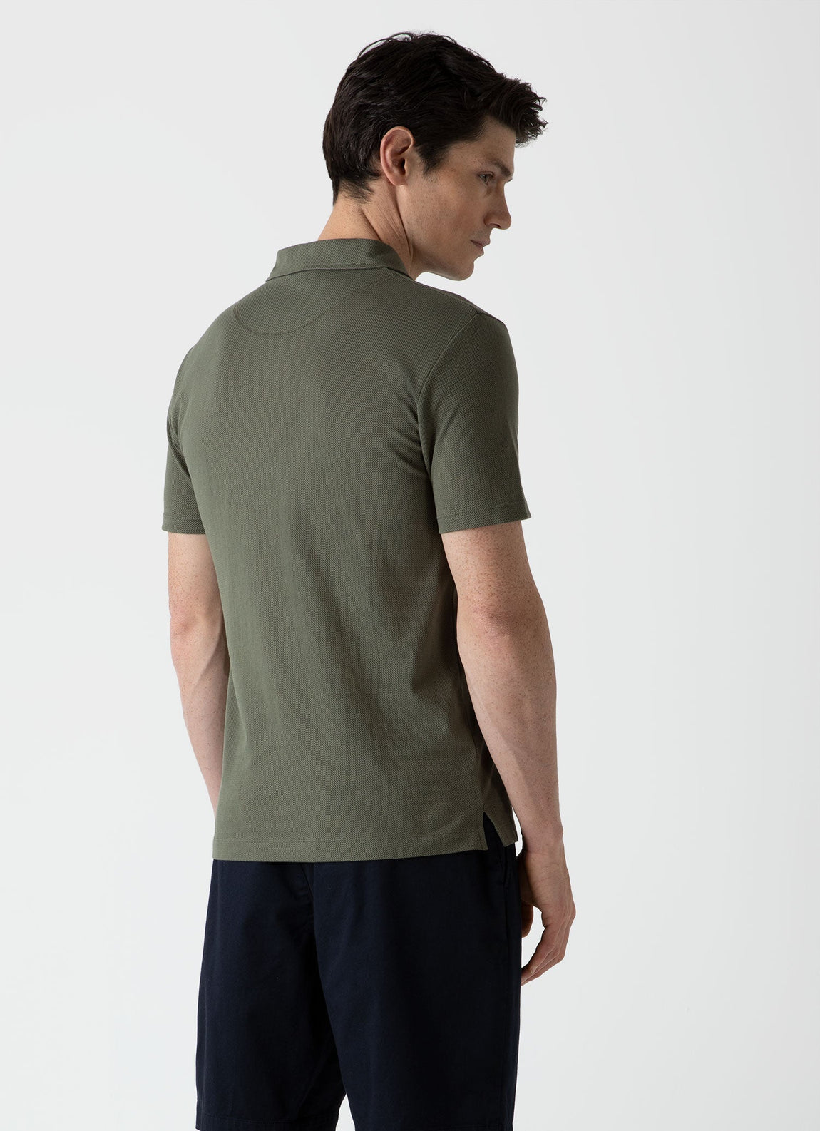 Men's Riviera Polo Shirt in Hunter Green