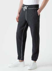 Men's Fleeceback Sweatpants in Charcoal Melange