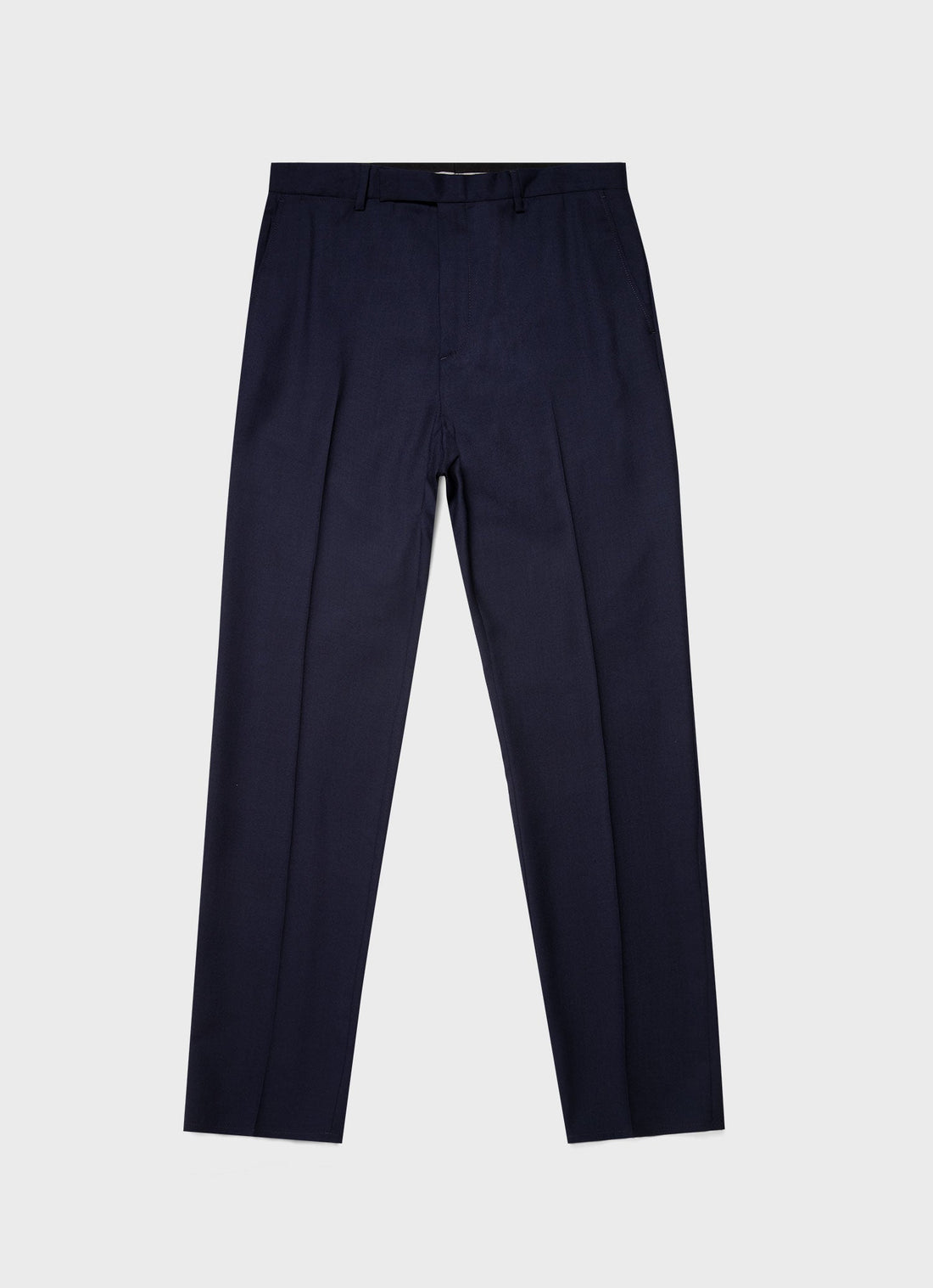 Men's Slim Fit Wool Trouser in Navy
