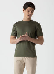 Men's Riviera T‑shirt in Hunter Green