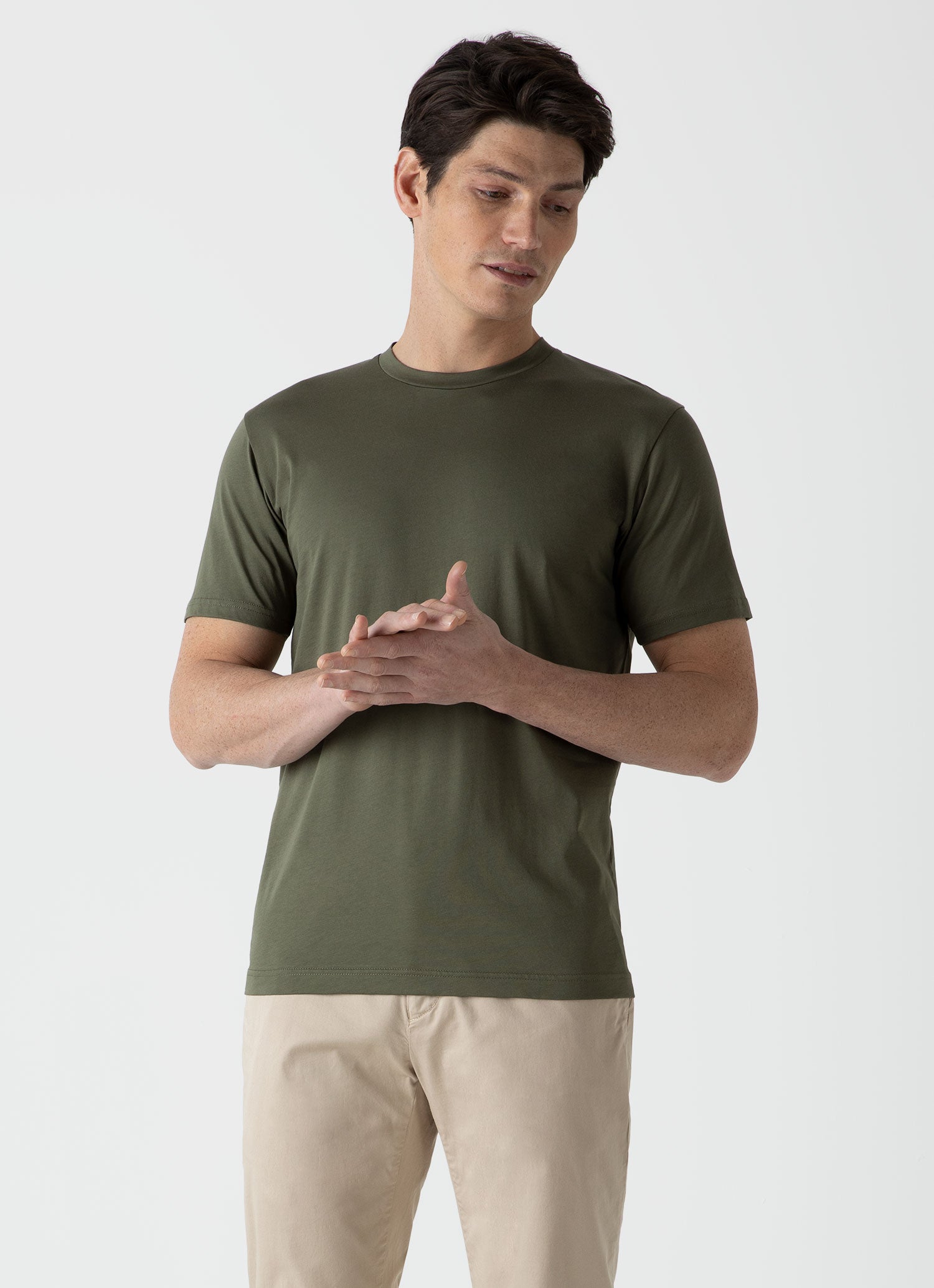 Men's Riviera T‑shirt in Hunter Green
