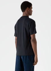 Men's Brushed Cotton T-shirt in Black