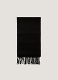 Men's Cashmere Scarf in Black