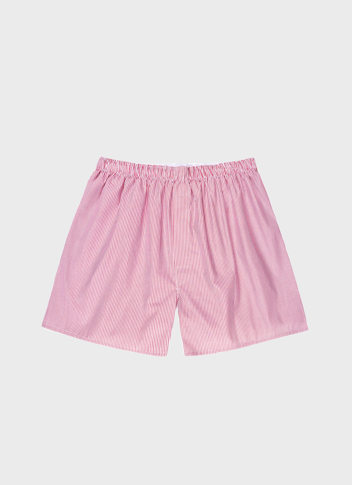 Pink Print Men's Underwear Cotton Summer MID Waist Boxer Shorts