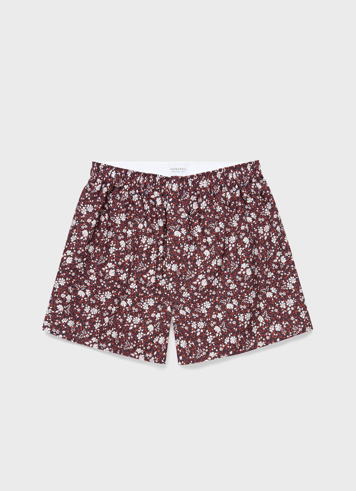 Men's Classic Boxer Shorts in Liberty Fabric Red Pepper Floral