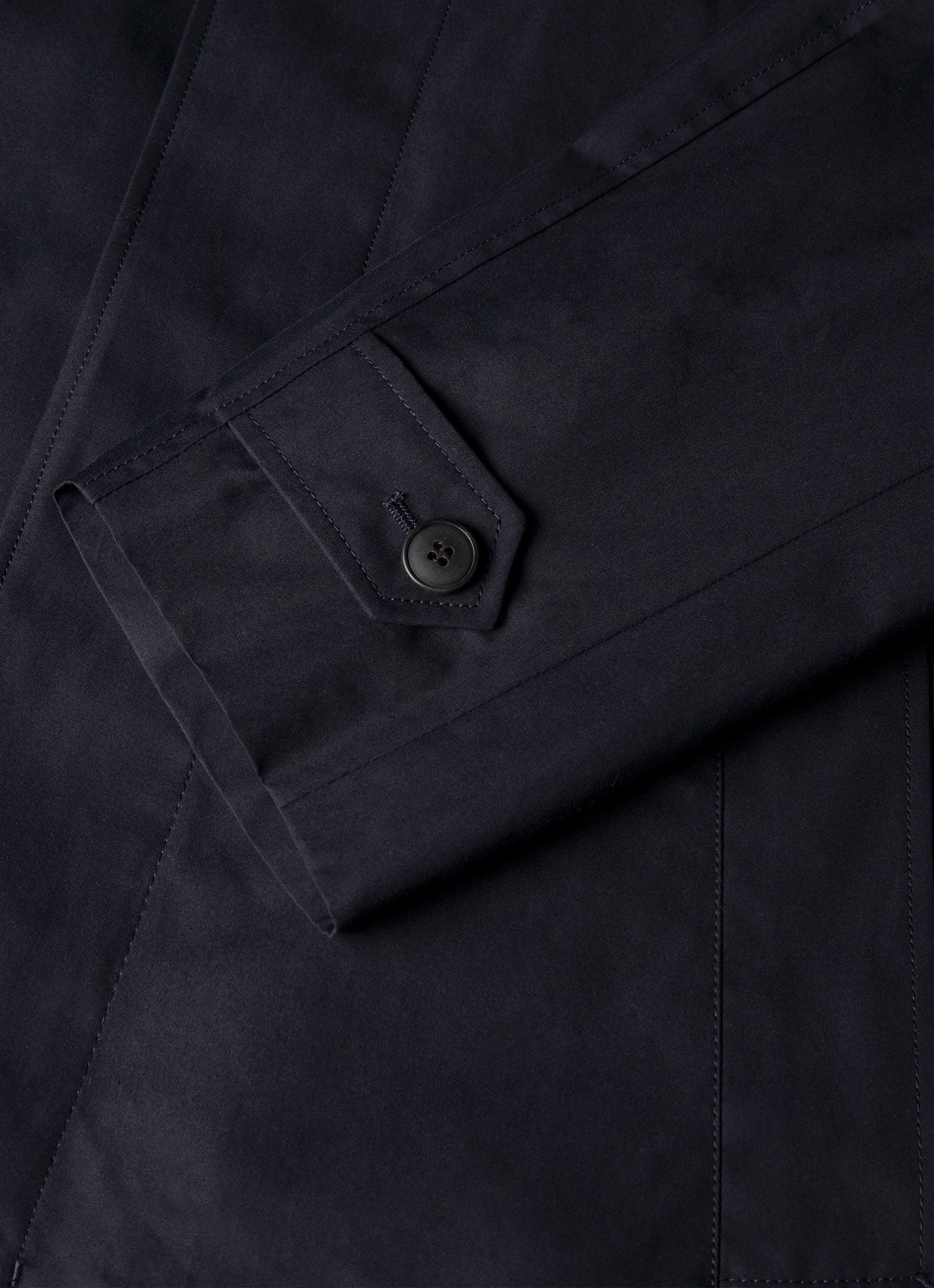 Men's Ventile Mac in Dark Navy | Sunspel
