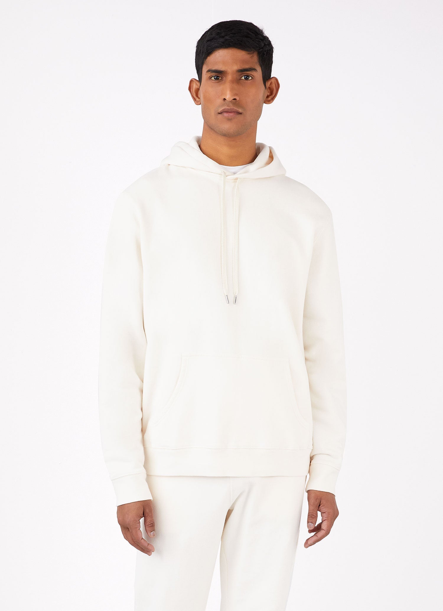 Men's Loopback Hoodie in Archive White
