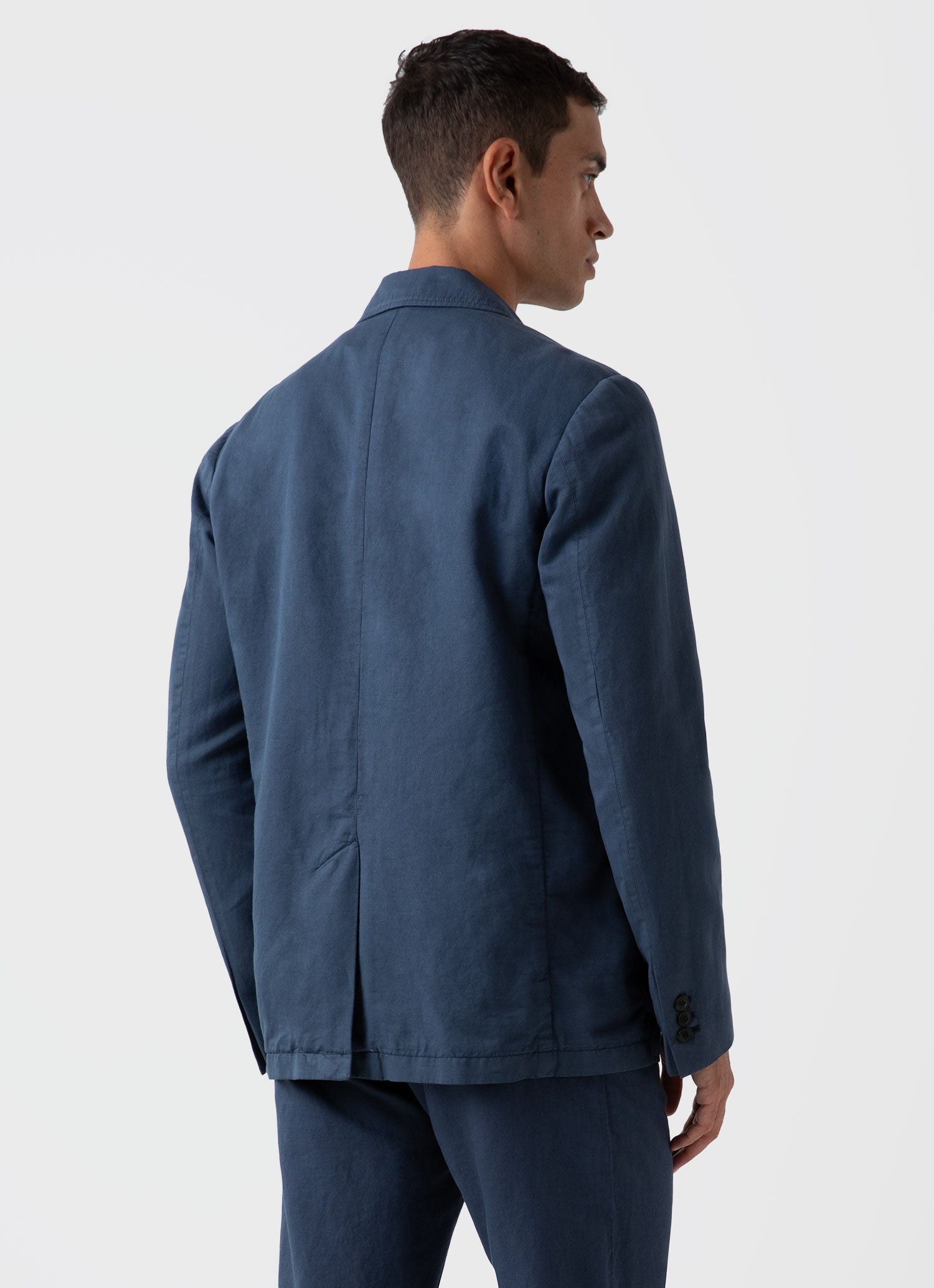 Blue deals unstructured blazer