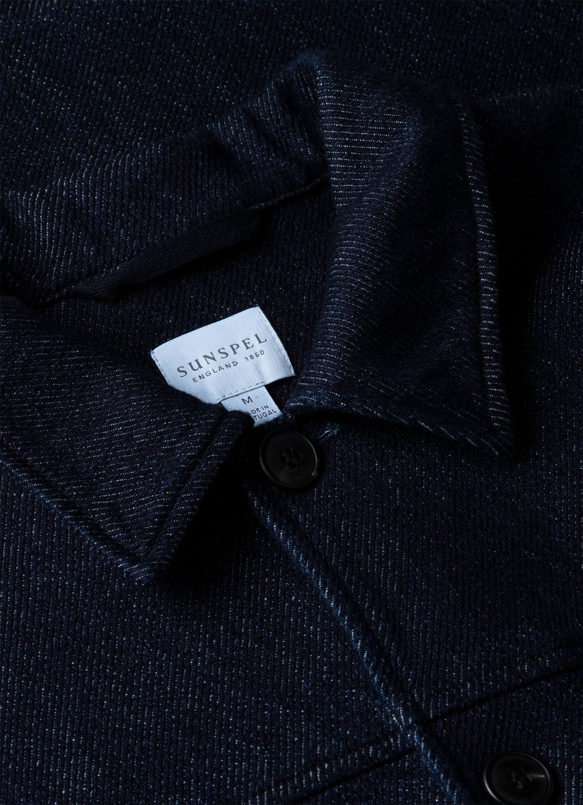 Men's Denim Chore Jacket in Selvedge Denim