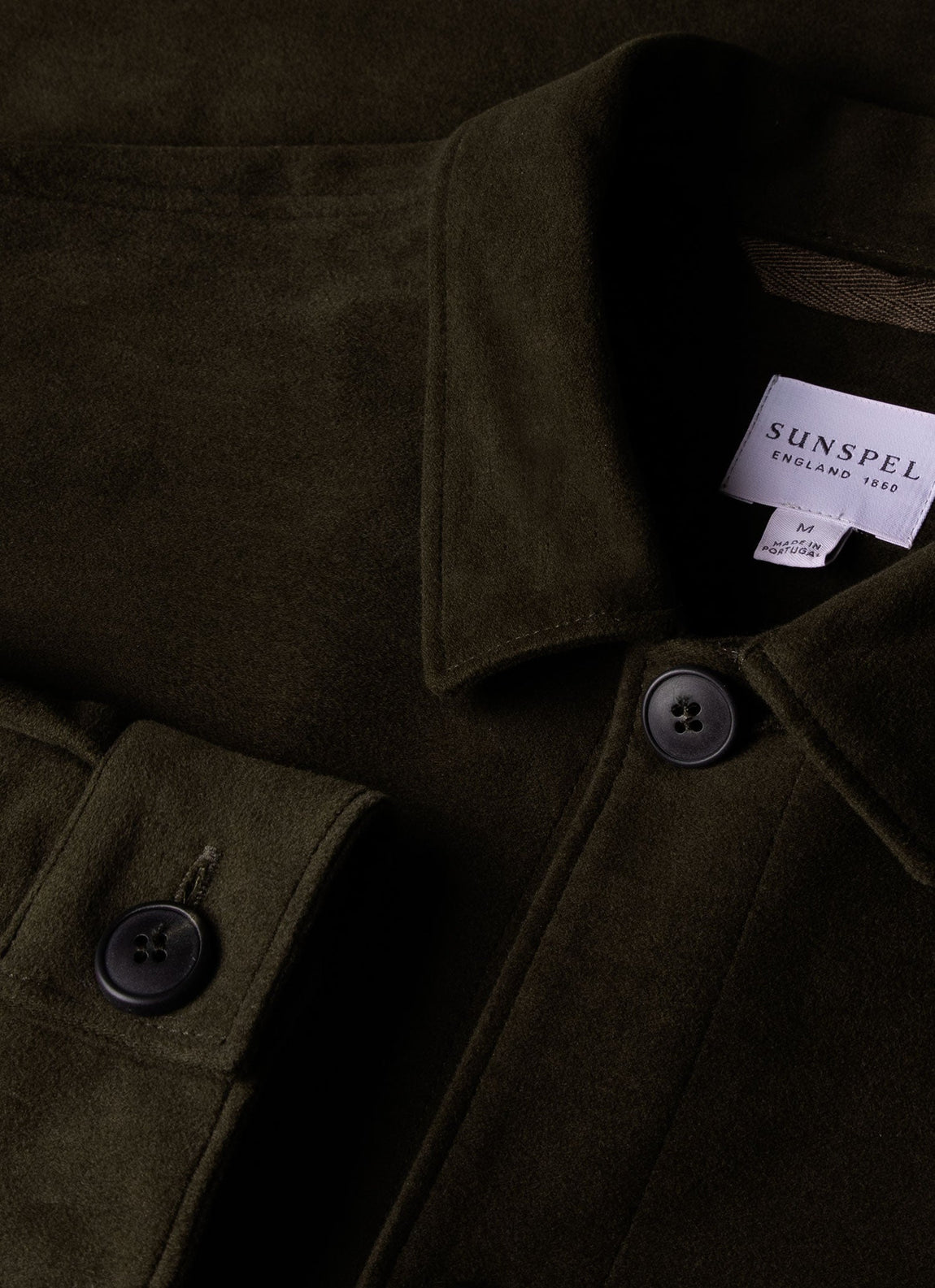 Men's Moleskin Twin Pocket Jacket in Peat