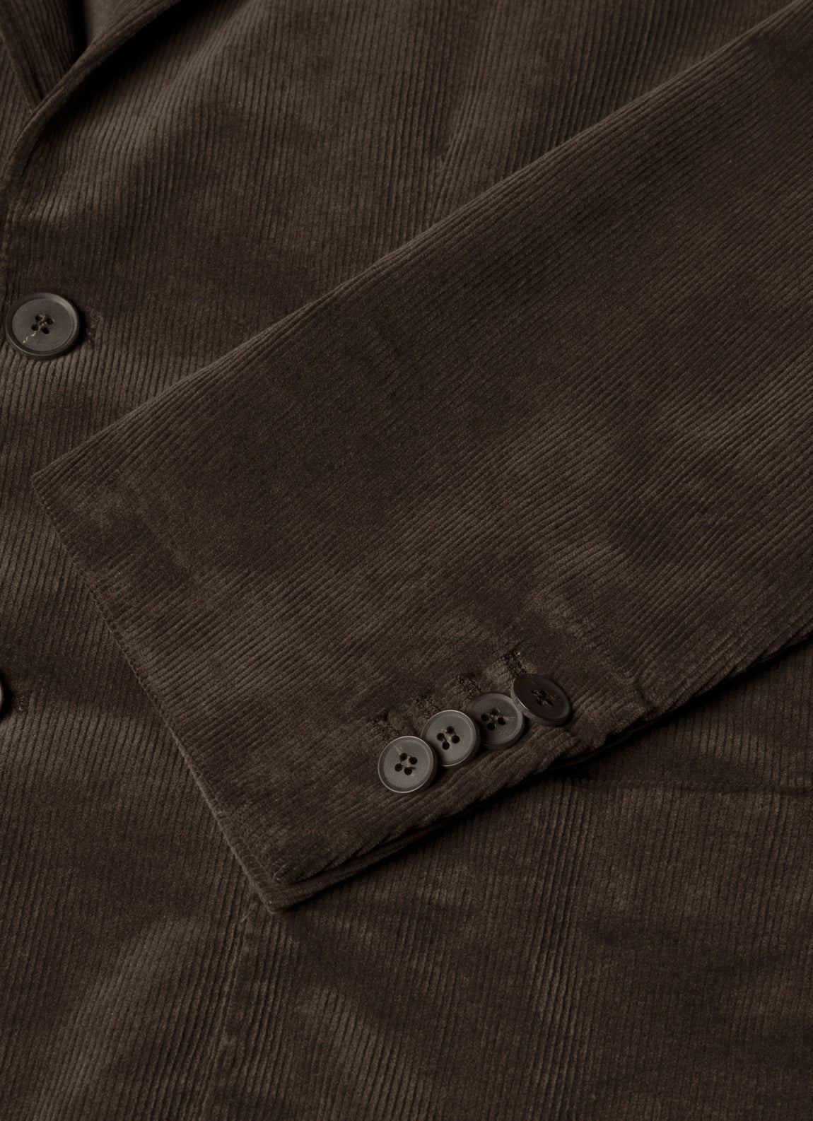 Men's Corduroy Two-Piece Suit in Coffee