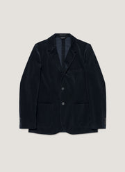 Men's Corduroy Blazer in Navy