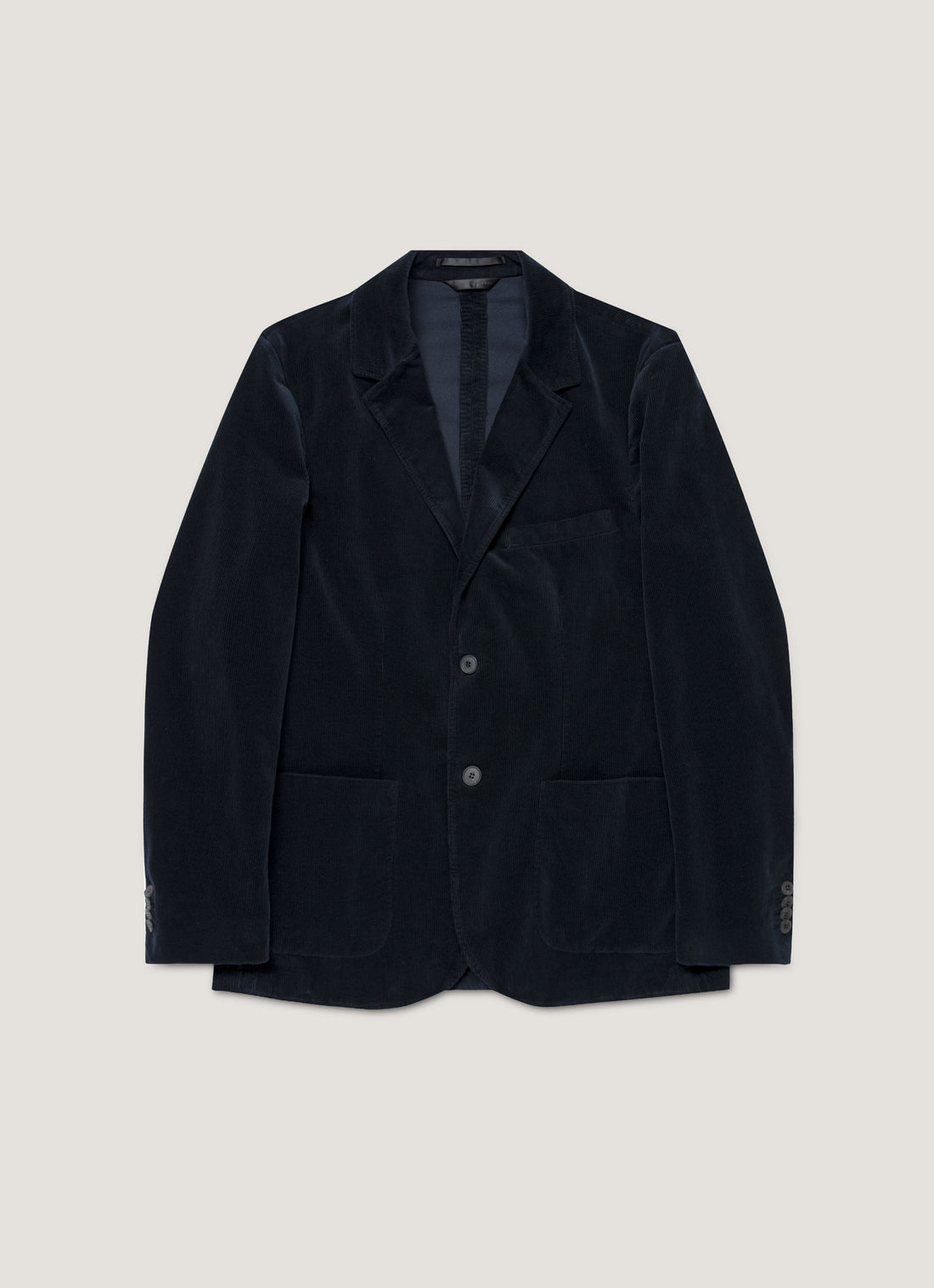 Men's Corduroy Two-Piece Suit in Navy