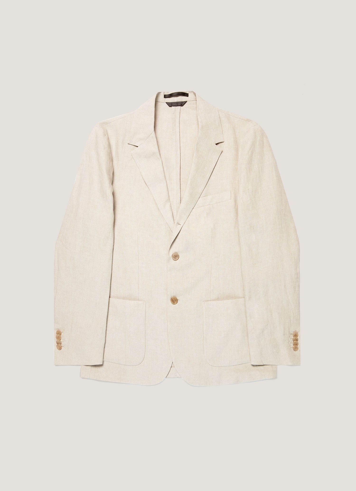 Men's Linen Blazer in Sand | Sunspel